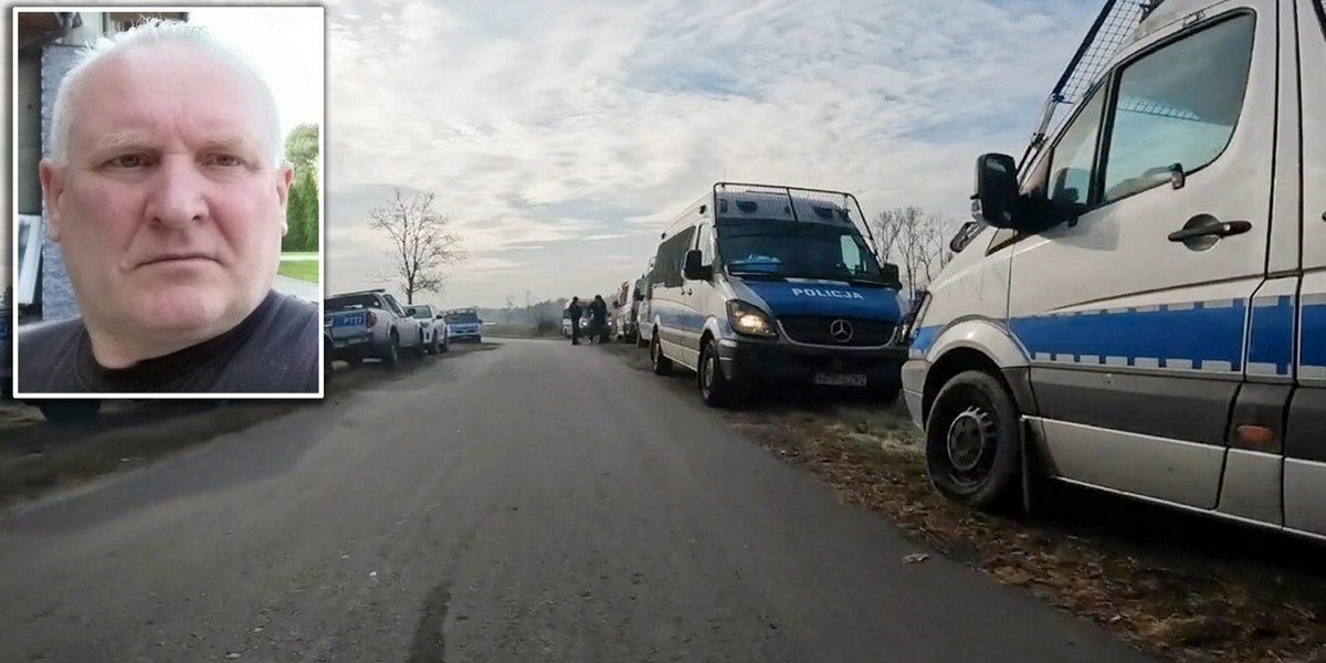 Śląsk. Kilkuset policjantów poszukuje ciała Jacka Jaworka.