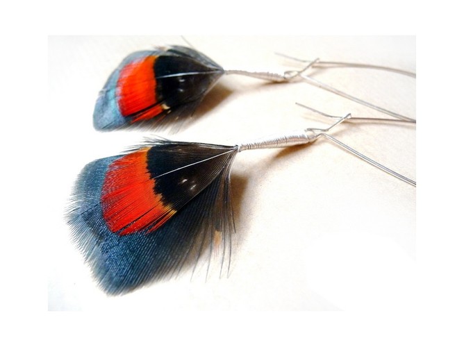 Biżuteria Still Tree Jewellery z oferty butiku trendsetterka.com - kolczyki z ptasich piór