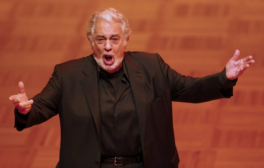 FILE PHOTO: Opera singer Domingo performs during a dress rehearsal the day before the traditional Op