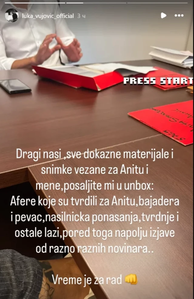 TUŽBE U PRIPREMI: Luka i trudna Anita kreću u pravnu bitku, traže dokaze