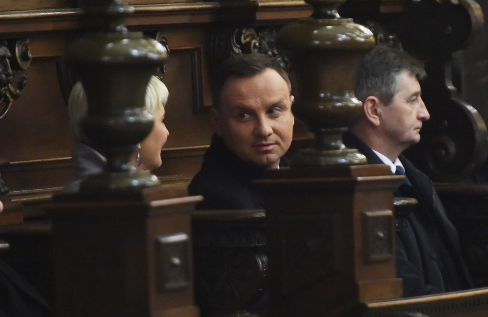 KRAKÓW ABP JĘDRASZEWSKI INGRES (Andrzej Duda, Agata Kornhauser-Duda, Marek Kuchciński)