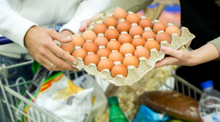 Szakértő szerint 80 forint lesz a tojás ára, de más élelmiszereket is érinthet a drágulás /Fotó: Northfoto