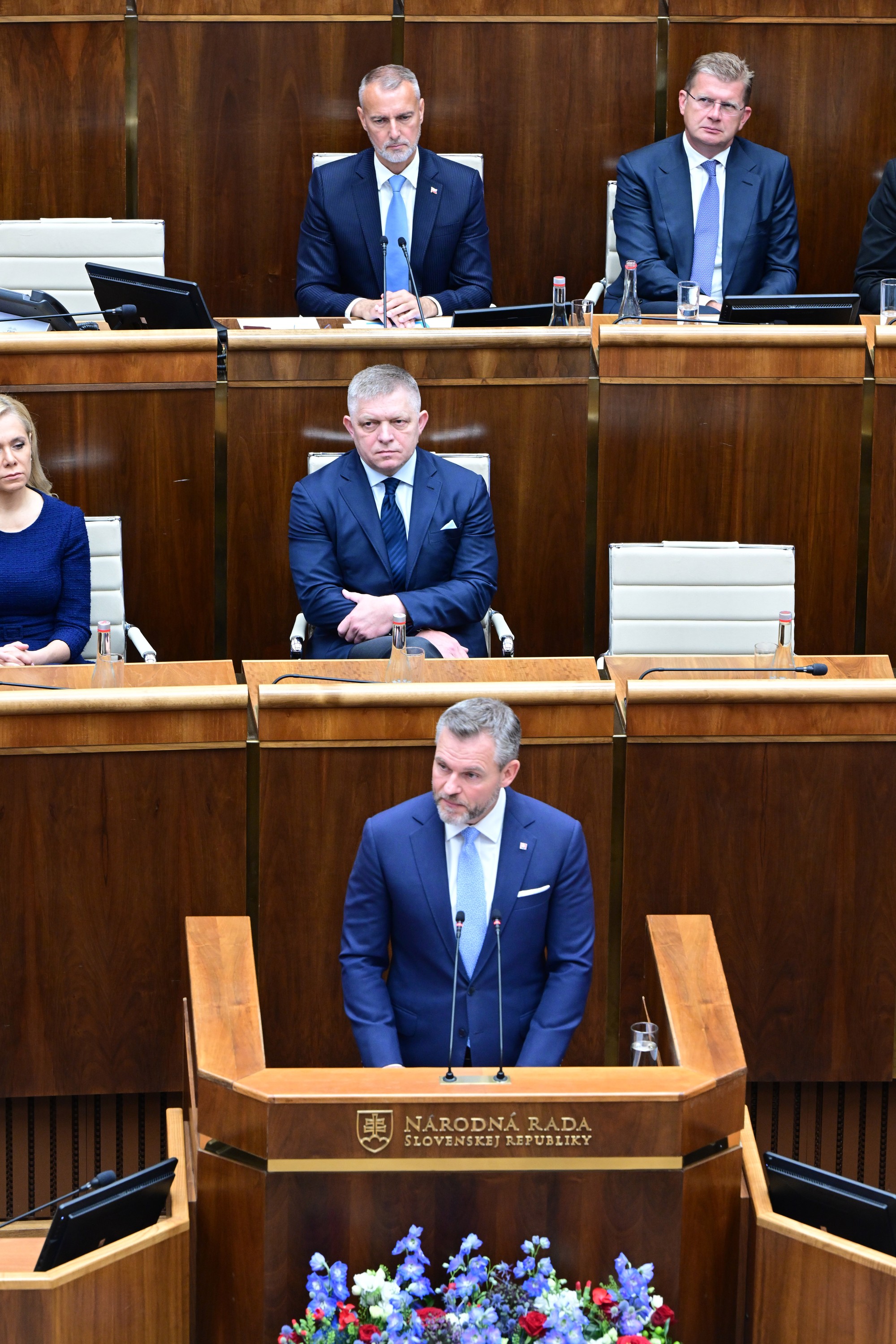 Peter Pellegrini predstavil správu o stave SR v parlamente.