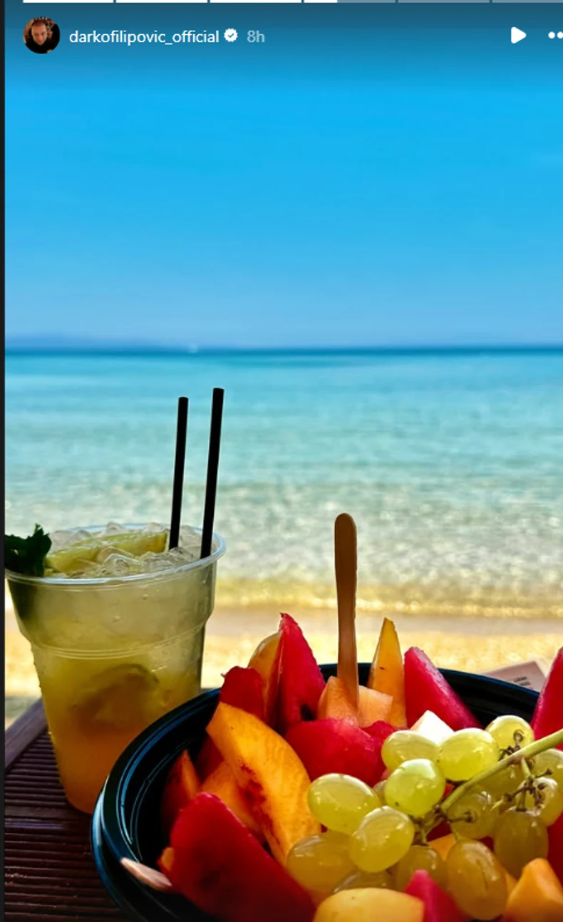 Darko Filipović na odmoru