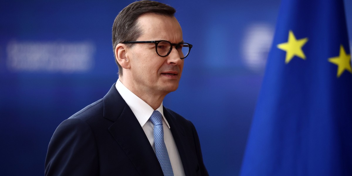 Premier Mateusz Morawiecki w czwartek rozpoczyna szczyt w Brukseli.