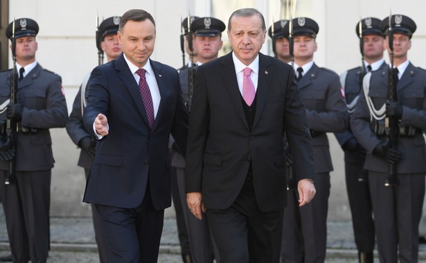 Prezydent Andrzej Duda i prezydent Turcji Recep Tayyip Erdogan