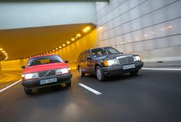 Szwedzka stal kontra niemiecka technika: Volvo 740 kombi kontra Mercedes S124