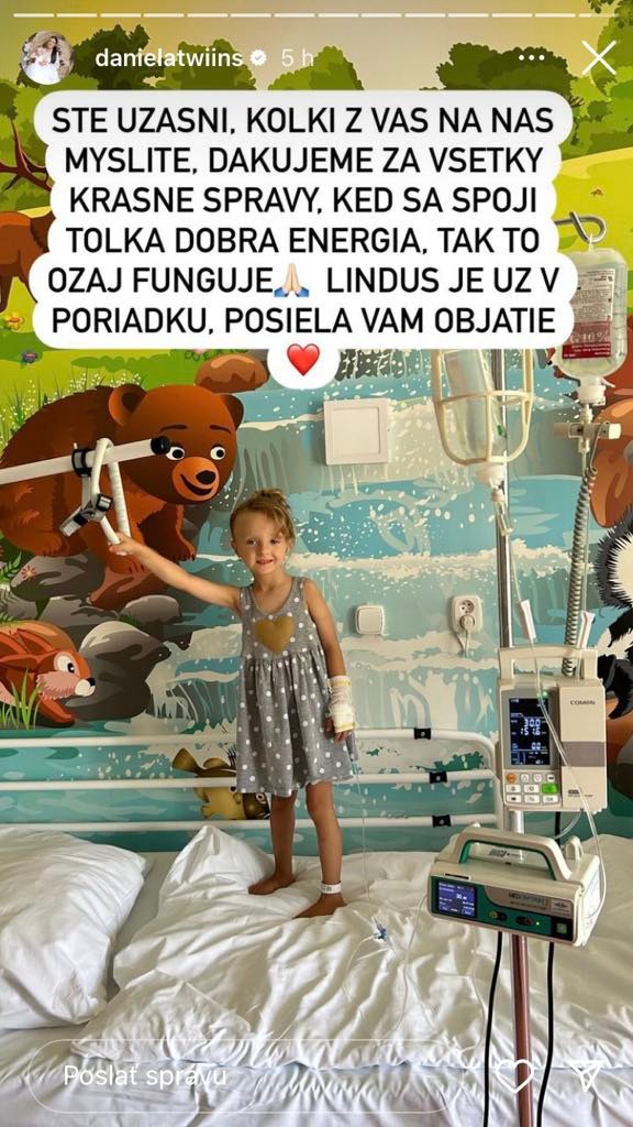 Dievčatko už je v poriadku.