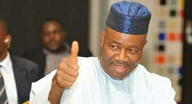 Akpabio hass been accused of sexually harassing the head of a commission (Punch)