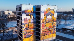 70-lecie totalizatora sportowego. mural i konkurs na plakat