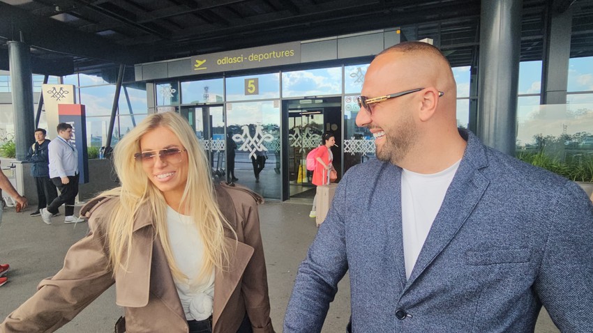 Dado Polumenta sa ženom