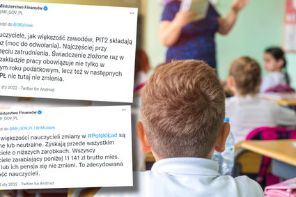 Polski Ład uderzył w pensje nauczycieli. Ministerstwo Finansów skomentowało styczniowe wypłaty