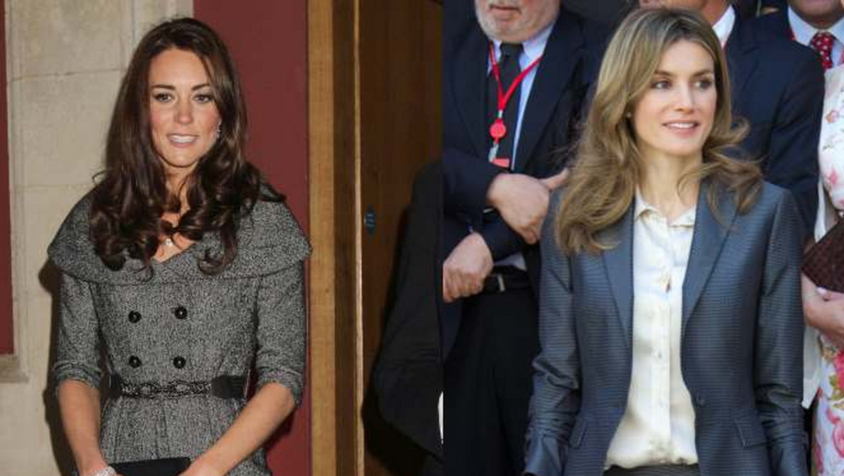Kate Middleton i księżna Letizia