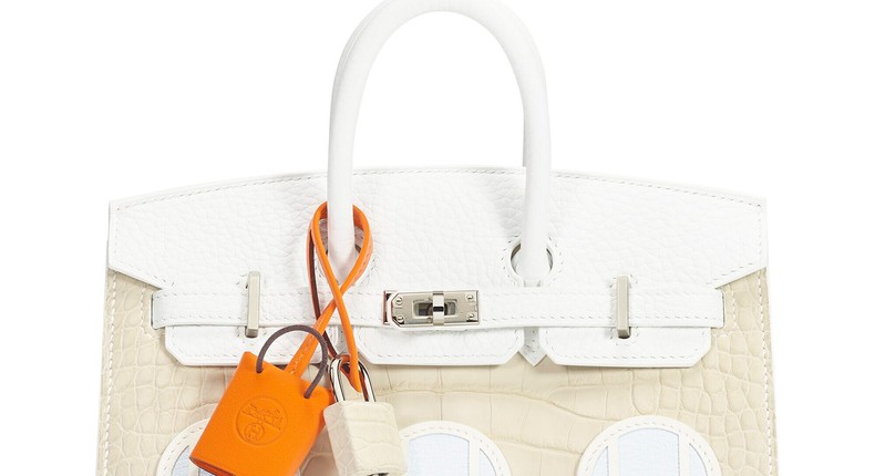 Three Herms Faubourg Birkins are on the block at Christie's handbag auction. Each is expected to go for more than $100,000.Courtesy of Christie's