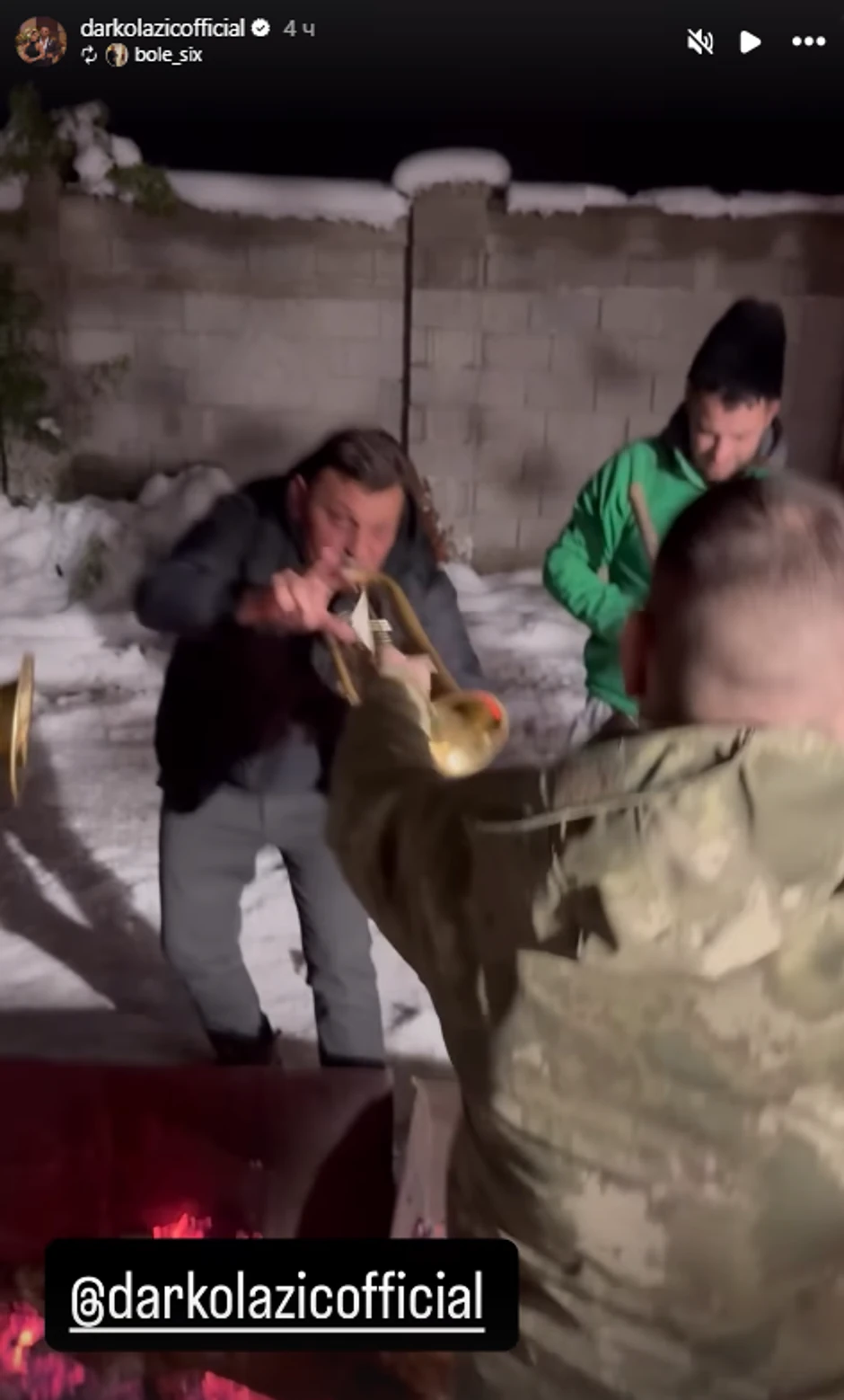 Darko Lazić sa trubačima