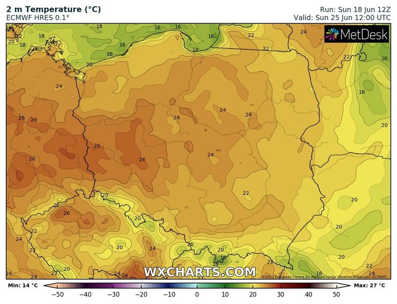 Weekend przyniesie znacznie przyjemniejsze temperatury i spokojniejszą pogodę