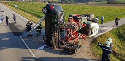 Kierowca był bez szans. Strażacy nie mogli uwierzyć w to, co widzą!