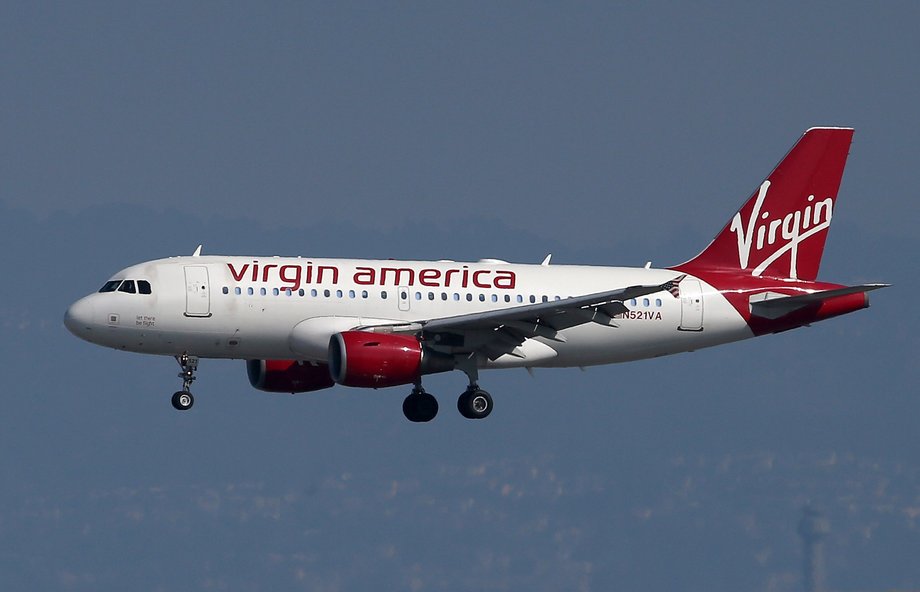 Należąca do Richarda Bransona Virgin America została nagrodzona za najbardziej komfortowe fotele.