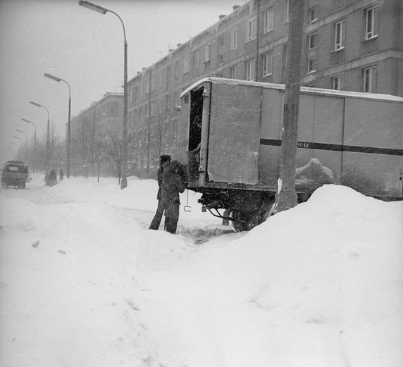 Zima stulecia w Warszawie w 1979 r.