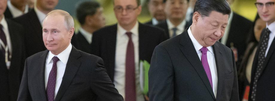Na zdjęciu: Władimir Putin i Xi Jinping