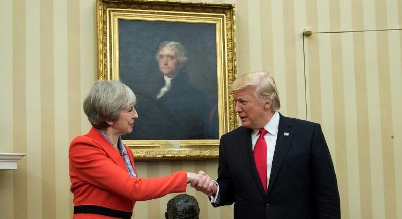 The bond between British Prime Minister Theresa May and US President Donald Trump was reinforced when they met in the White House