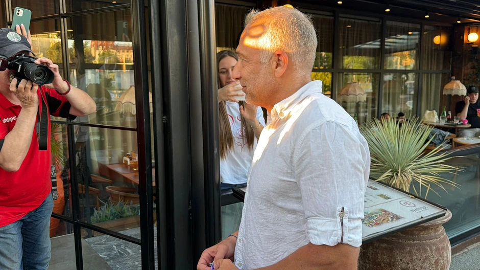 Joca Stefanović slavio rođenje sina