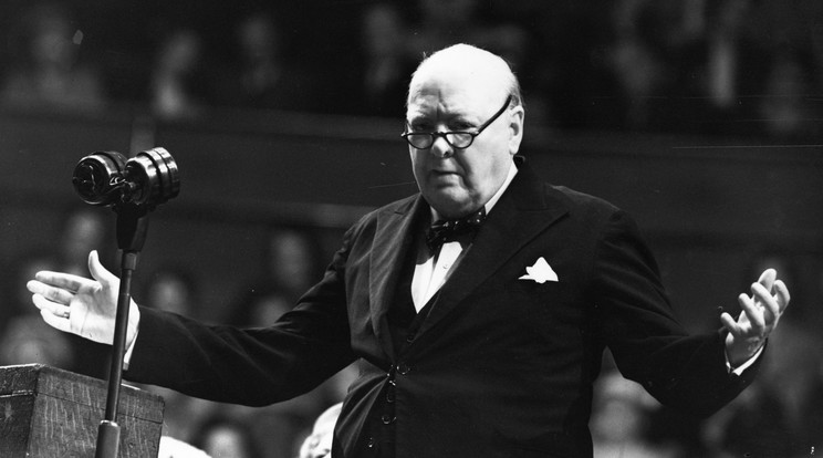 Churchill a II. világháborúban megmutatta a világnak, hogy Nagy-Britannia sosem teszi le a fegyvert / Fotó: Getty Images
