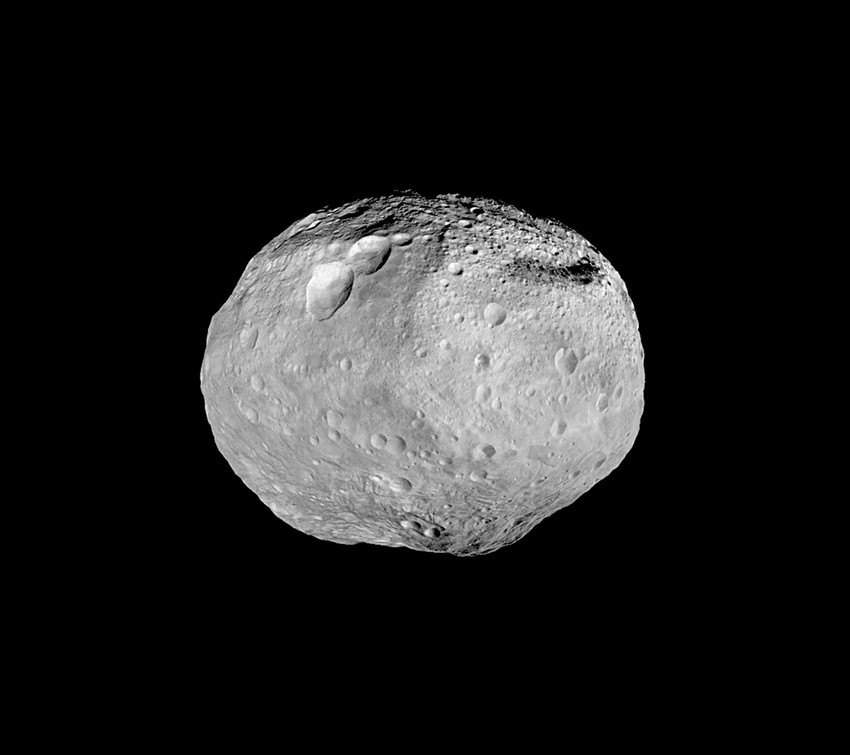 Asteroid Vesta, ilustracija