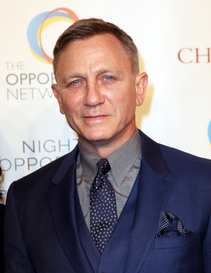 Daniel Craig i rodzina Kardashianów