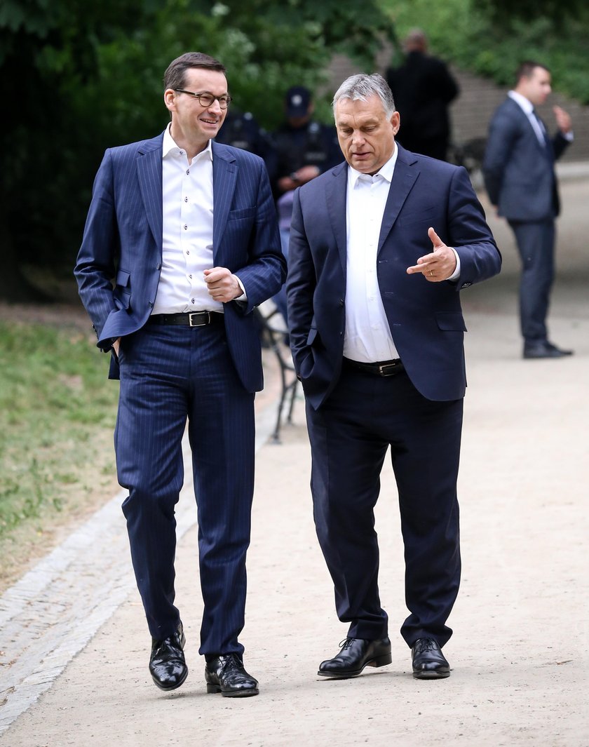 Mateusz Morawiecki i Viktor Orban