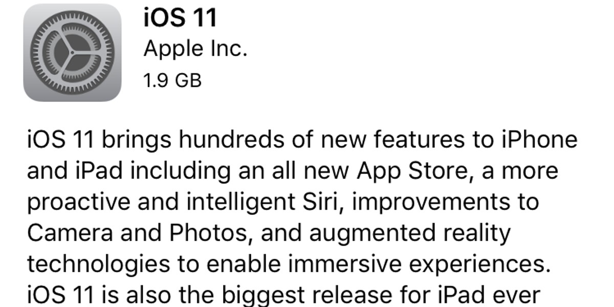 How to download iOS 11, Apple's big new iPhone update