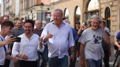 Jeremy Clarkson i gwiazdy "Top Gear" w Krakowie [ZDJĘCIA]