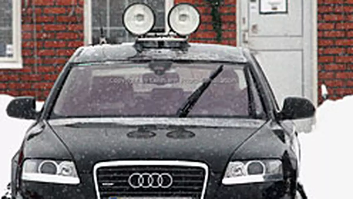 Zdjęcia szpiegowskie: Audi A6 wkrótce także z diodami (kolejne fotografie)