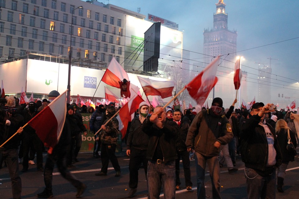 Marsz Niepodległości w Warszawie