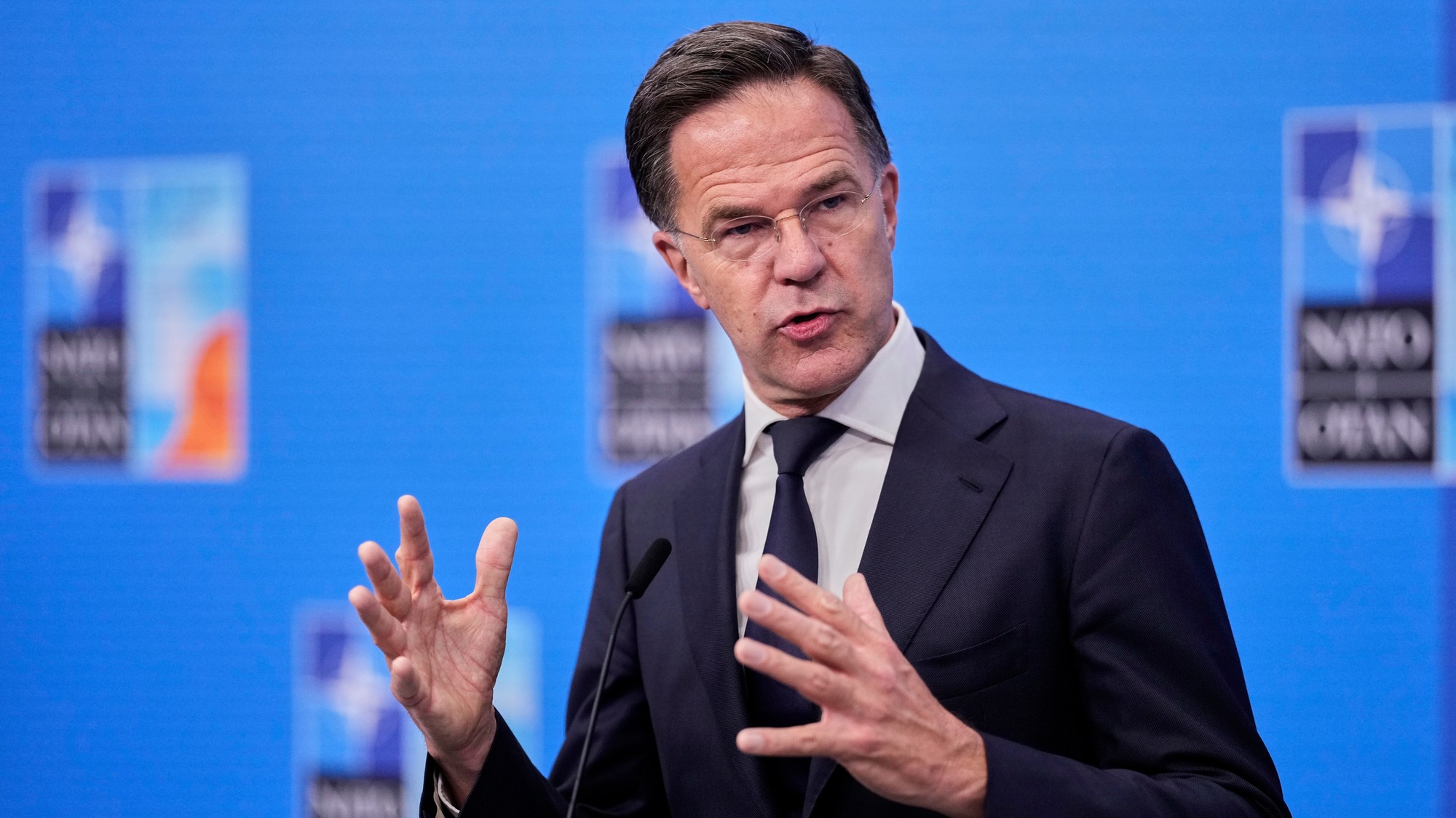 Generálny tajomník NATO Mark Rutte.