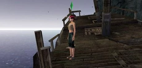 Screen z gry "The Sims 2: Castaway" (wersja na PSP)