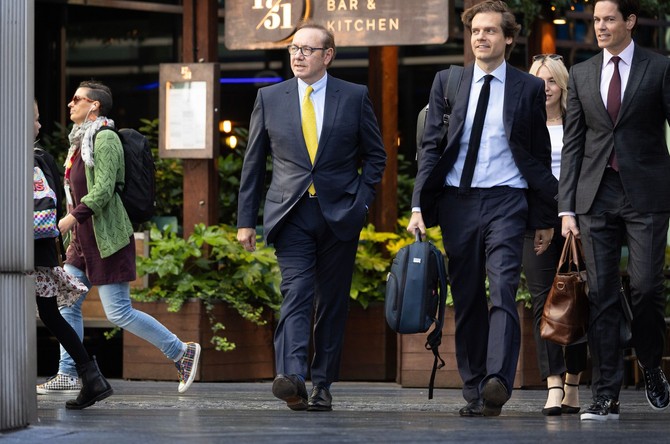 Kevin Spejsi danas pred sudom u Londonu