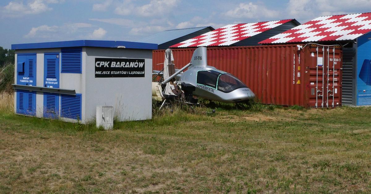  Pojechałem do Baranowa zobaczyć, jak wygląda budowa lotniska. CPK już działa. Można startować i lądować