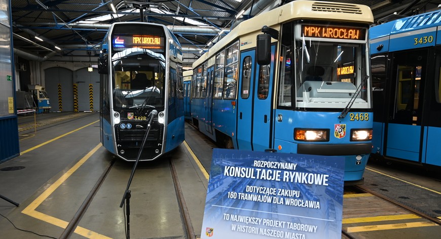 Konsultacje rynkowe z producentami pozwolą na lepsze przygotowanie przetargu na tramwaje. To będą rekordowe kwoty wydane na transport szynowy w historii Wrocławia