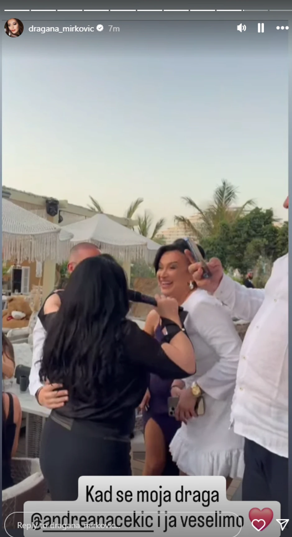 Dragana Mirković u Dubaiju