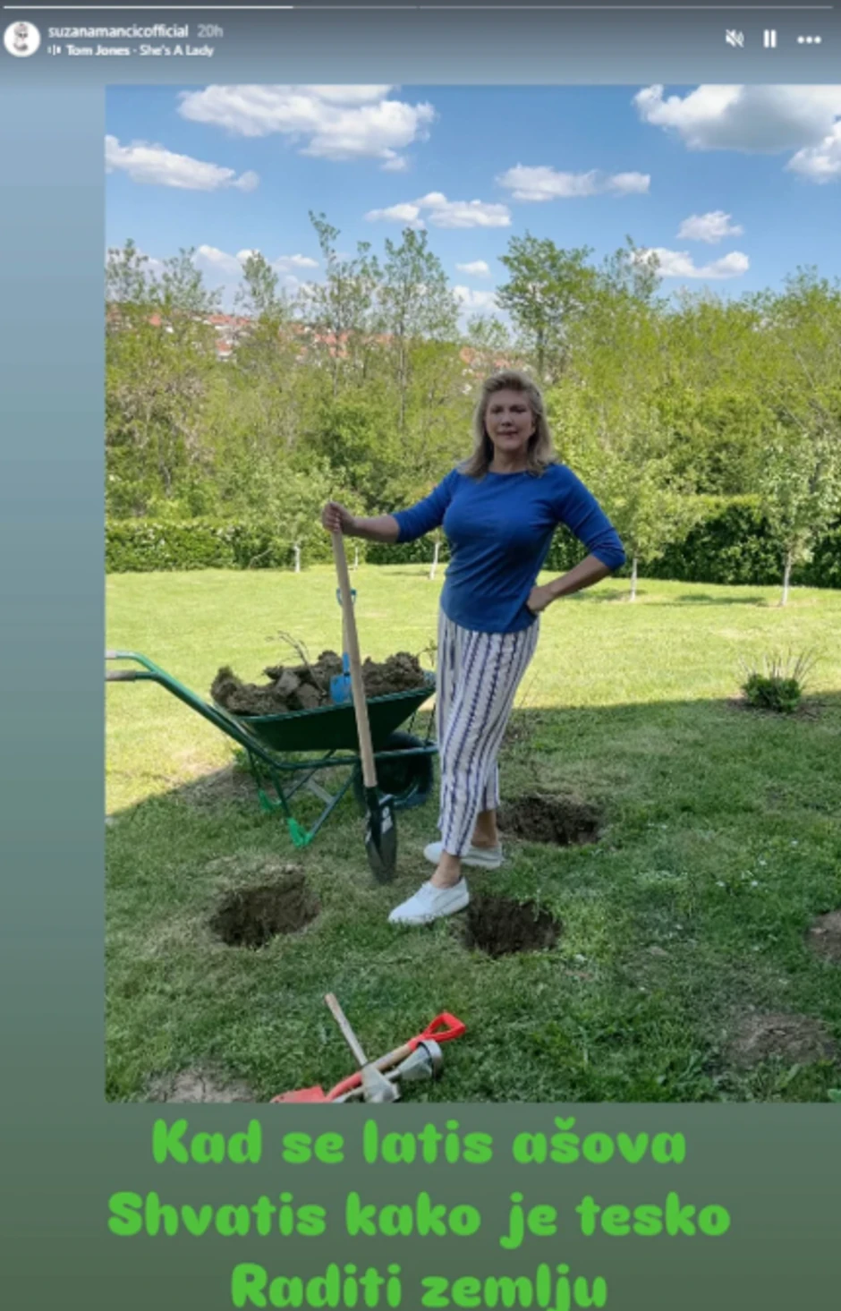 Suzana na svom imanju