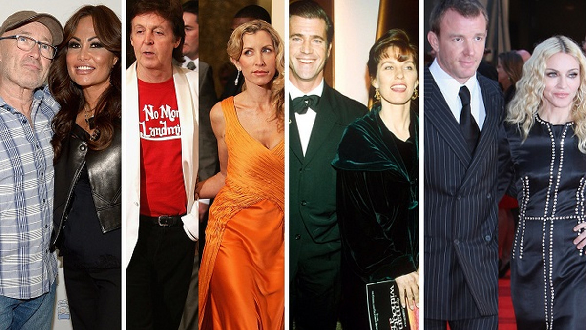 Najdroższe rozwody w show-biznesie: Mel Gibson, Lionel Richie...