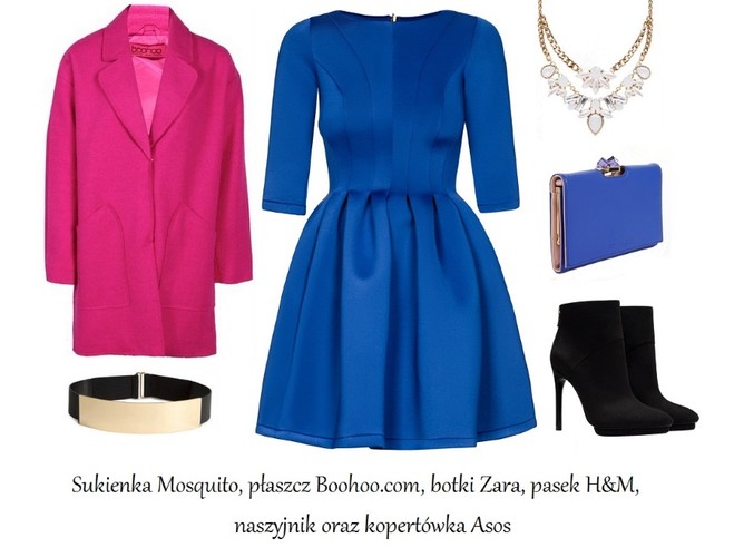 STYLIZACJE z kobaltem na jesień 2014