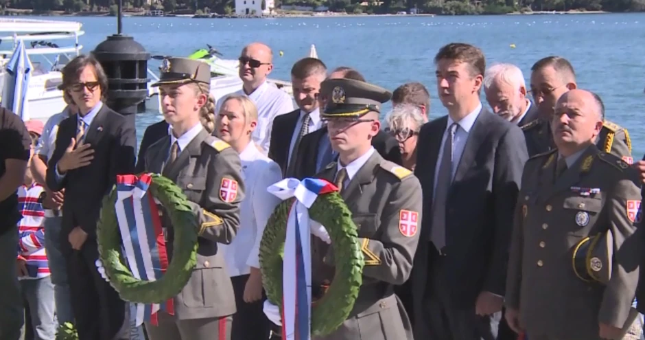 Krf polaganje venaca