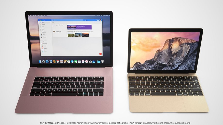 Let's start with the biggest rumor: It sounds like Apple is preparing MacBooks in new 13-inch and 15-inch sizes (Apple currently only offer a 12-inch MacBook, though its Air and Pro models are available in larger sizes) according to supply chain sources. These new MacBooks would have a redesigned chassis.