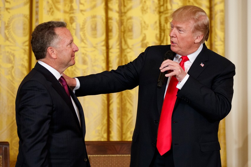Stiv Vitkof i Donald Tramp