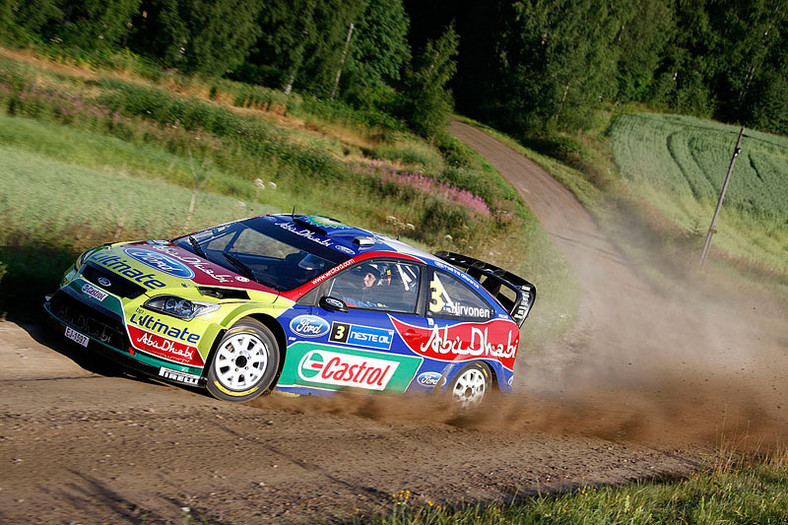 Rajd Finlandii 2009: 131,56 km/h - fotogaleria Rallyworld©Willy Weyens