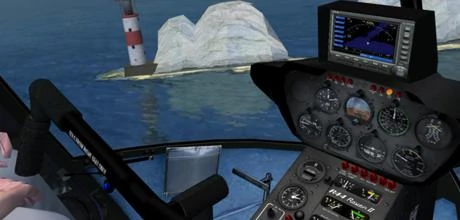 Screen z gry "Flying Club R44 Helicopter"