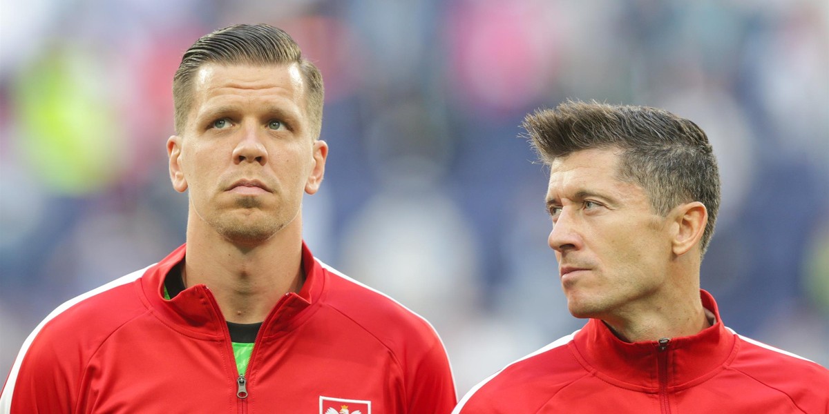 Wojciech Szczęsny, Robert Lewandowski. 