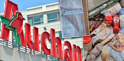 Zrobiła ogromne zakupy w Auchan i zapłaciła tylko 1 zł 16 gr! Pokazała paragon. Jak to możliwe?